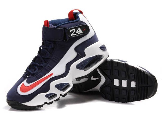 Nike Ken Griffen Max Chaussures Hommes 2014 bleu fonce rouge (1)